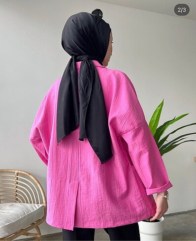 Zara Pembe Oversize ceket