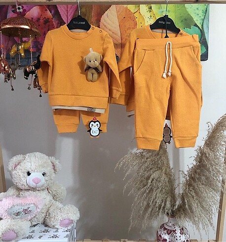 Unisex bebek takım