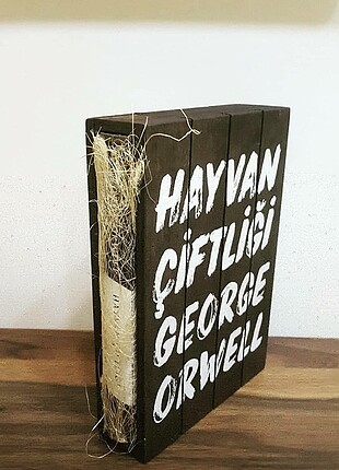 Rezerve George Orwell Hayvan Çiftliği özel baskı 