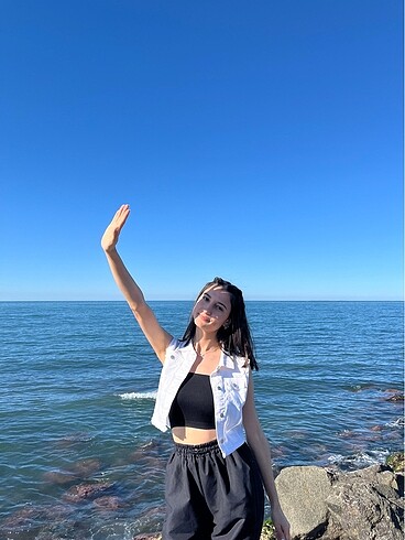 Beyaz yelek