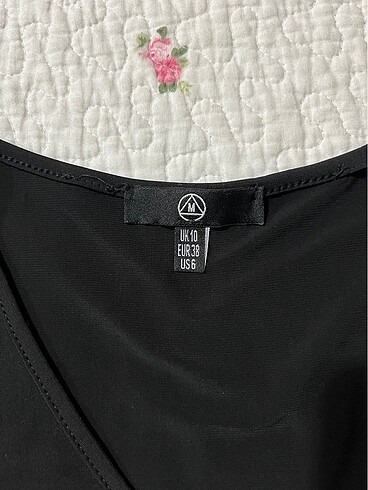 Zara Siyah midi elbise