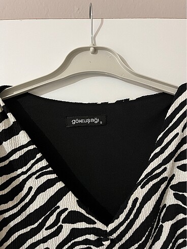 Zara Zebra desen elbise