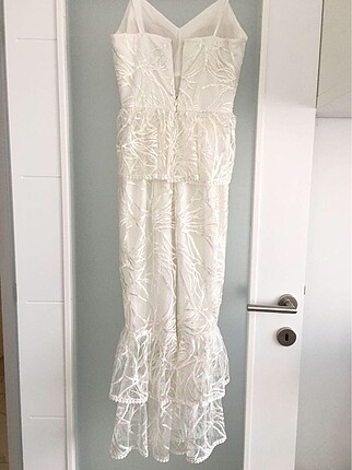xs Beden beyaz Renk Alfabeta elbise
