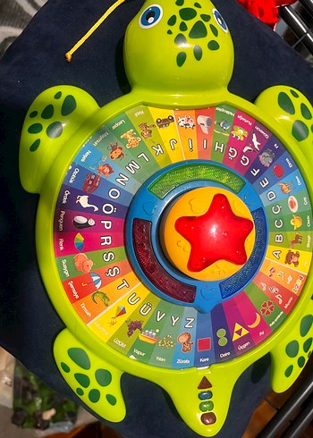Renkli Kaplumbağa Eğitim Oyuncağı