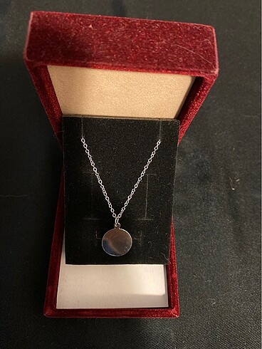 Silver renk kolye