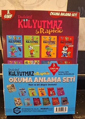  Dedektif Kül Yutmaz ve Rapido okuduğunu anlama 3.sinifl