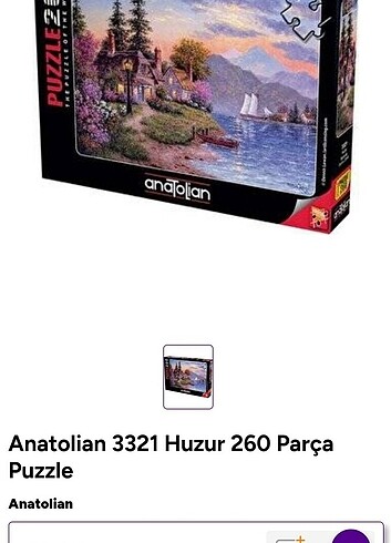Anatolian puzzle 260 parça - Görsel 3