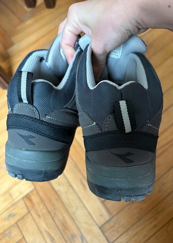 Diadora Waterproof Gri Bağcıklı Erkek Outdoor Ayakkabı - Görsel 6