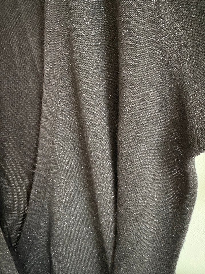 Simli İnce Triko Bluz - Görsel 4