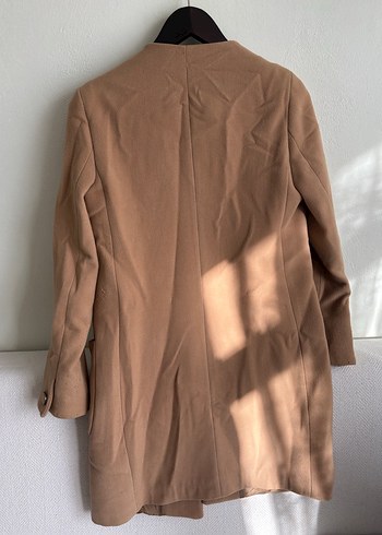 Bej Tokalı Kadın Kaban - Görsel 2