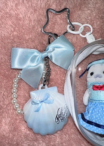 Sylvanian & Flower Knows Anahtarlık - Görsel 2