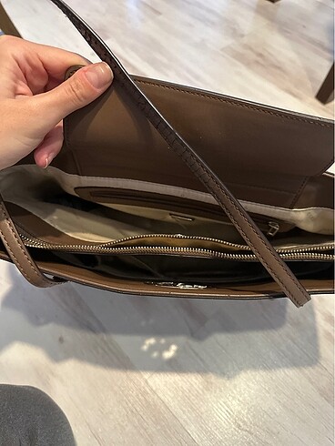 Beden kahverengi Renk Guess shopper Çanta ORİJİNAL