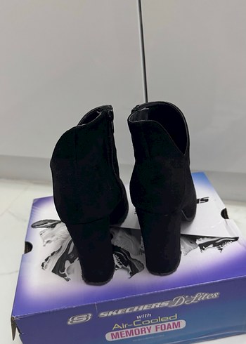 Siyah Süet Kadın Bot bilek boy - Görsel 3