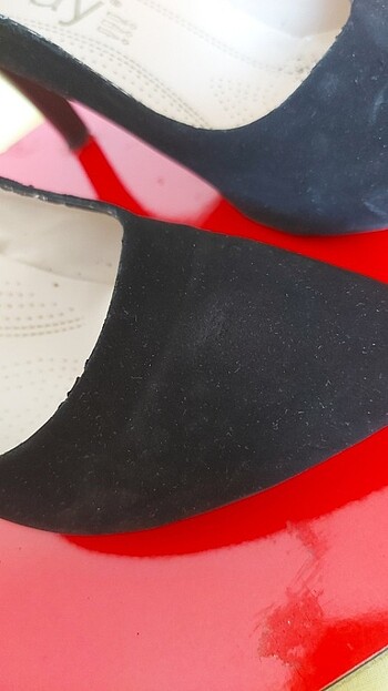 Diğer Süet Stiletto Ayakkabı