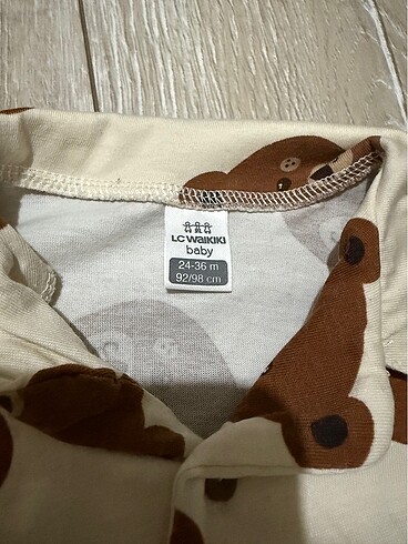 24-36 Ay Beden Pijama takımı