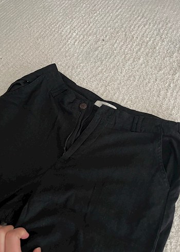 Pull and bear Keten Salaş Pantolon - Görsel 3