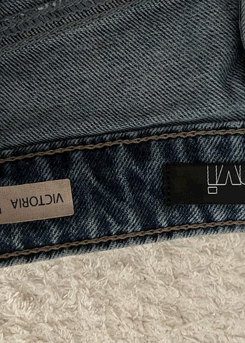 Kadın Mavi Denim Regular Fit Jean - Görsel 4