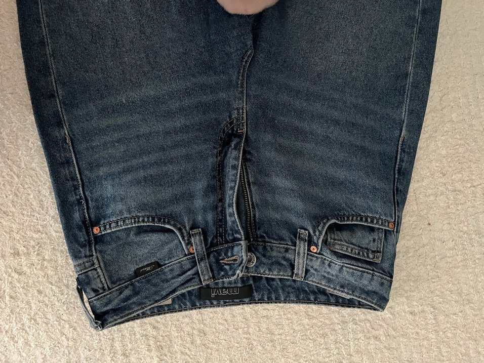 Kadın Mavi Denim Regular Fit Jean - Görsel 3