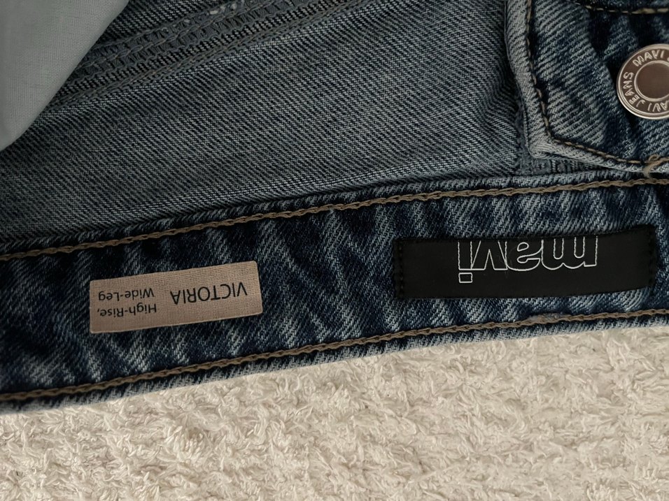 Kadın Mavi Denim Regular Fit Jean - Görsel 4