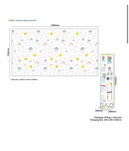 E bebek oyun matı - Görsel 5