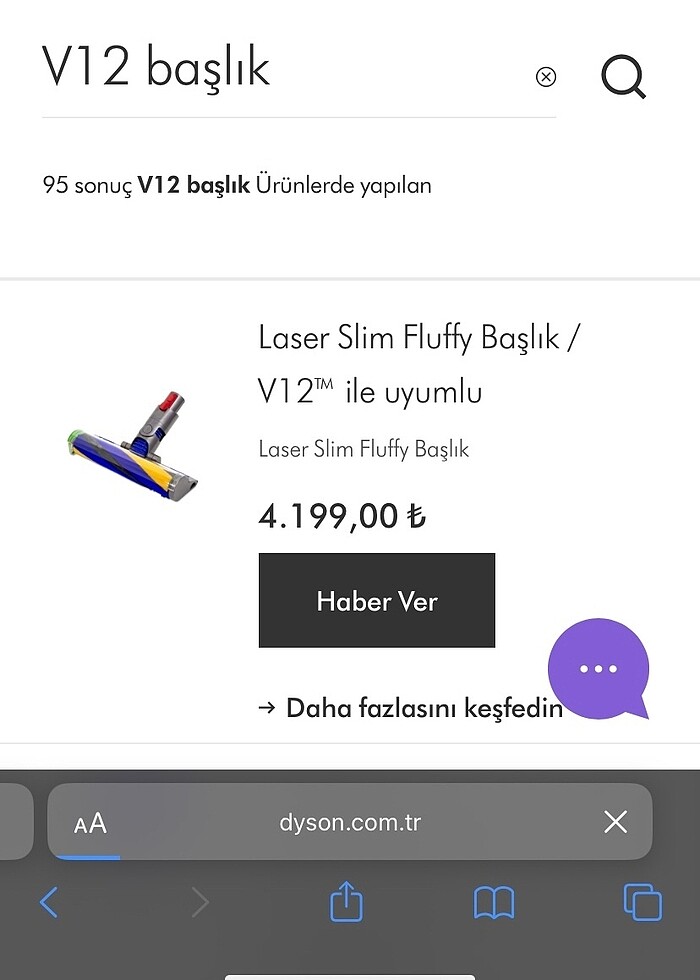 Dyson v12 Uyumlu Başlıklar - Görsel 2