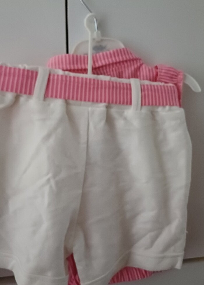 Kiz cocuk şortlu takim - Görsel 2