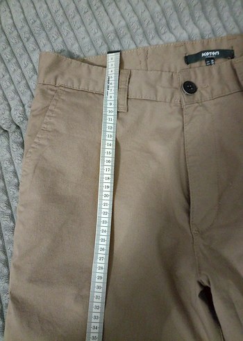 Bej Erkek Regular Fit Pamuk Pantolon - Görsel 4