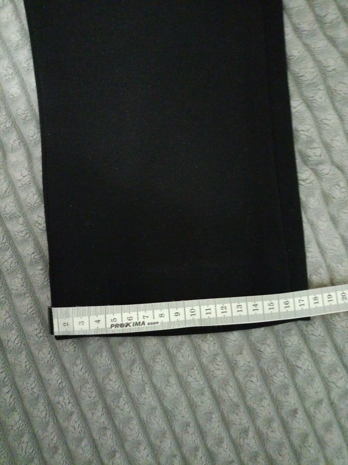 Siyah Regular Fit Ofis Pantolonu - Görsel 3