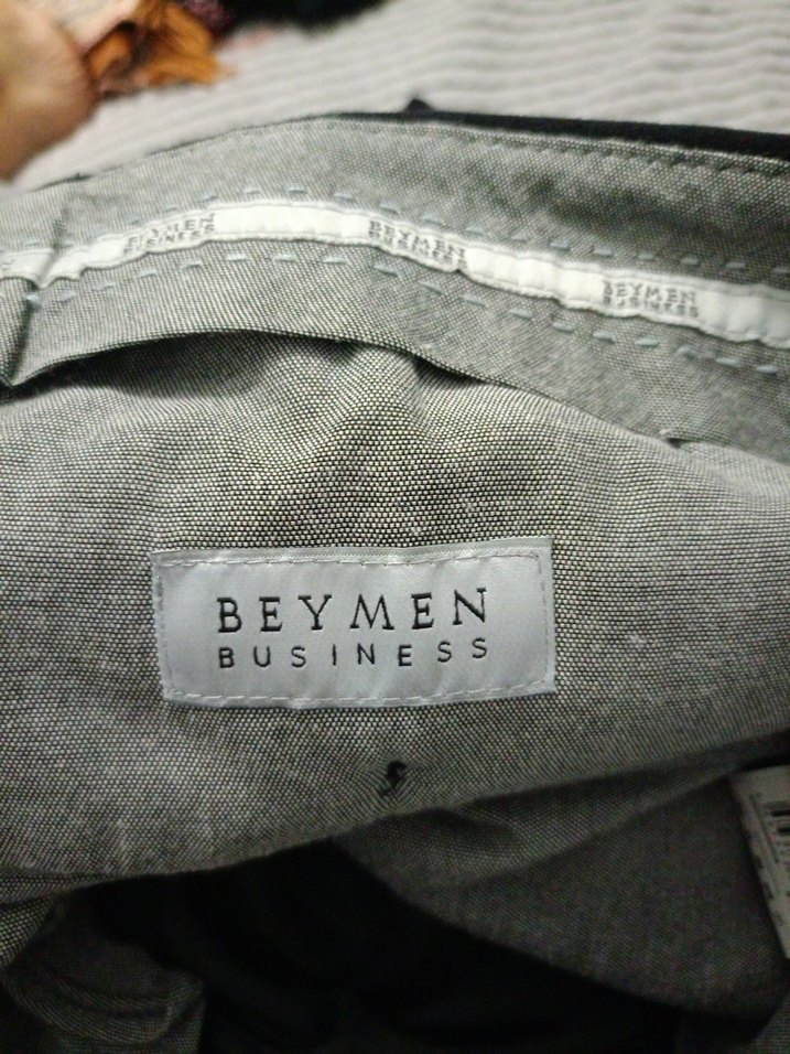 Siyah Regular Fit Ofis Pantolonu - Görsel 5