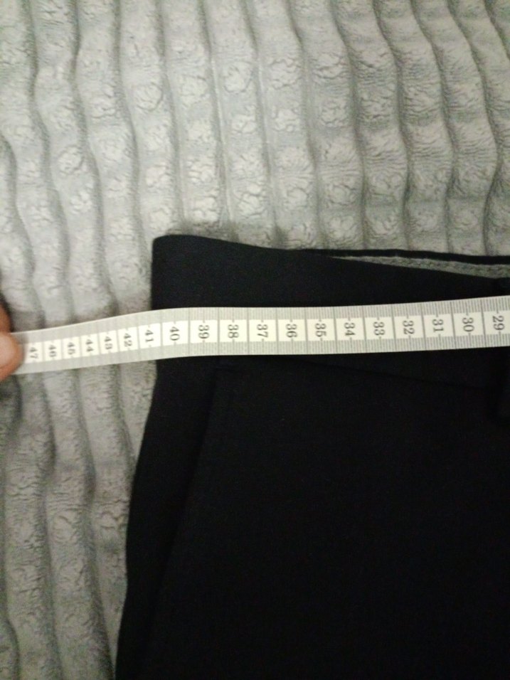 Siyah Regular Fit Ofis Pantolonu - Görsel 4