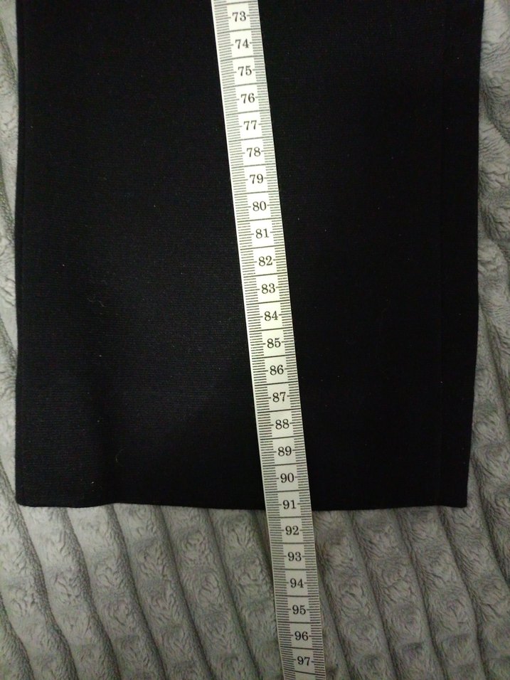 Siyah Regular Fit Ofis Pantolonu - Görsel 2