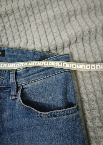 Erkek Mavi Denim Regular Fit Günlük Kot Pantolon - Görsel 5