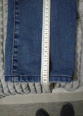 Erkek Mavi Denim Regular Fit Günlük Kot Pantolon - Görsel 3