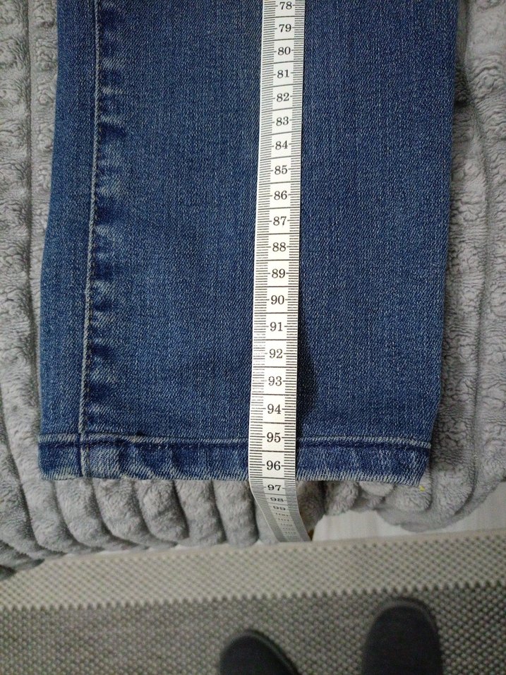 Erkek Mavi Denim Regular Fit Günlük Kot Pantolon - Görsel 3