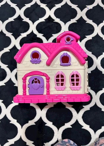 Renkli Pembe Oyuncak Ev - Görsel 3