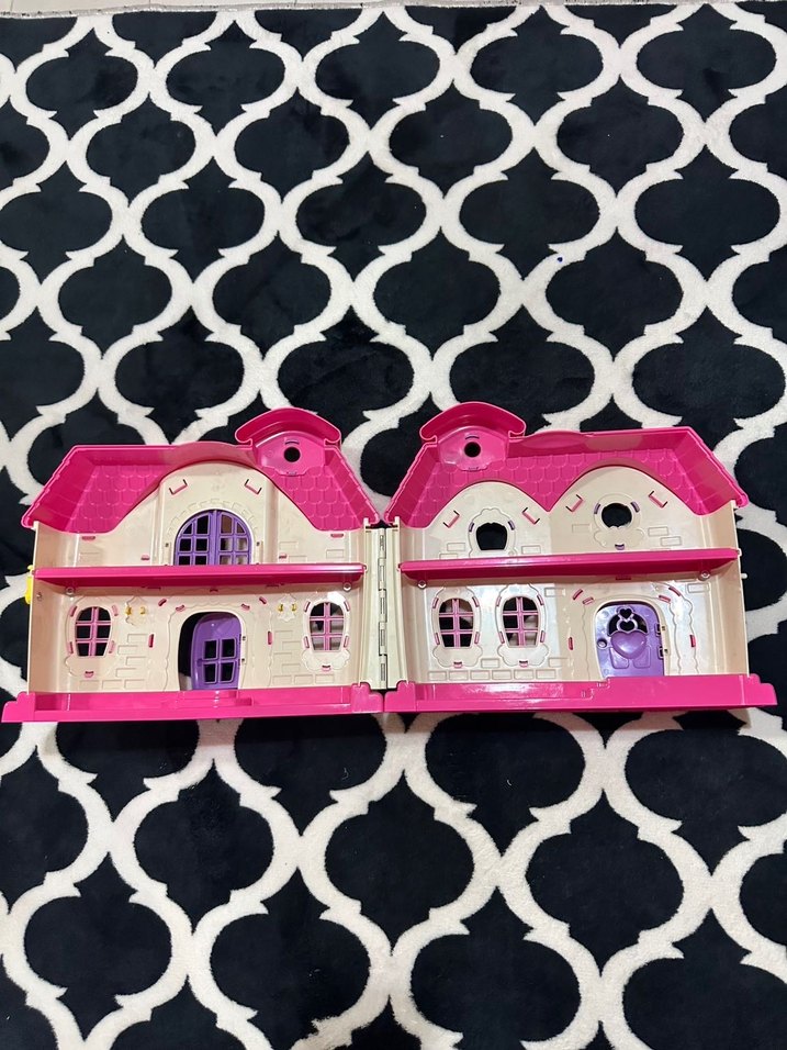 Renkli Pembe Oyuncak Ev - Görsel 2