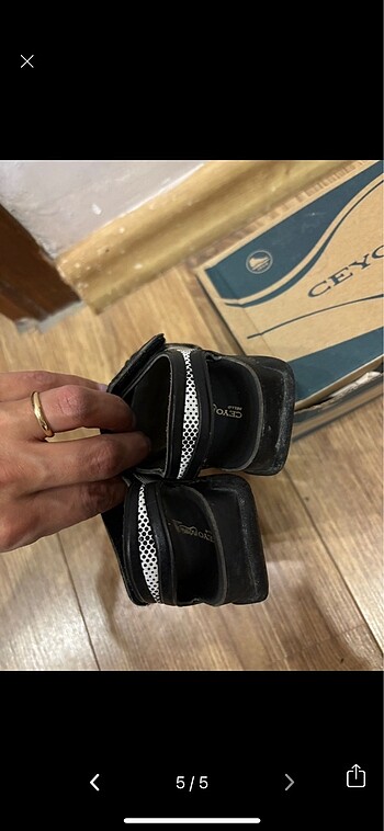 Ceyo bebek sandalet - Görsel 5