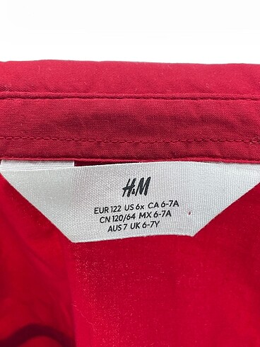 universal Beden kırmızı Renk H&M Gömlek %70 İndirimli.