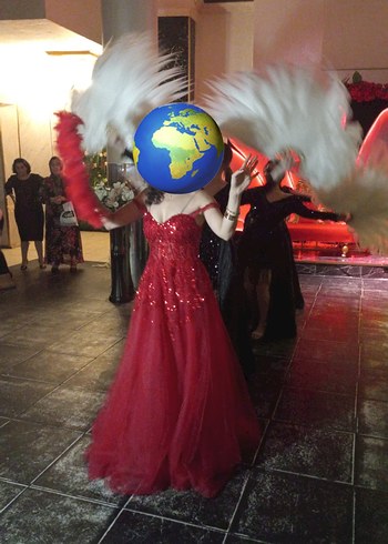 Kırmızı Straplez Kına Elbise - Görsel 4