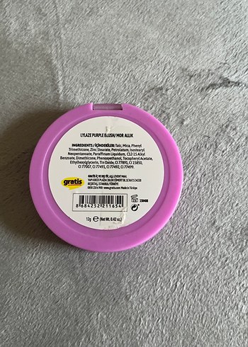 Diğer LYKD Lila Parlak Allık