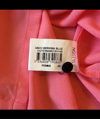 l Beden pembe Renk NG Style bluz