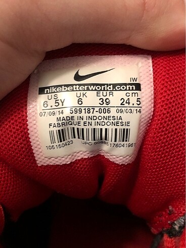 39 Beden Nike Spor