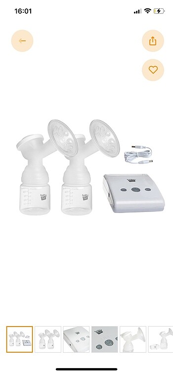  Babyplus ikili elektronik göğüs pompası