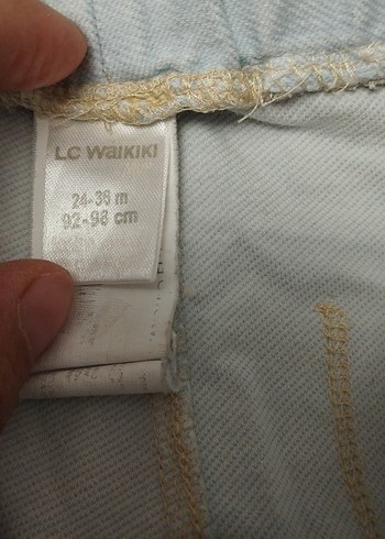 LC Waikiki Bej Kız Denim Rahat Kesim Tayt