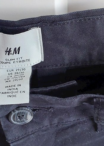 29 Beden Erkek Siyah Regular Fit Chino Pantolon