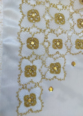 İğne Oyası Bohça ve Havlu Seti - Görsel 7