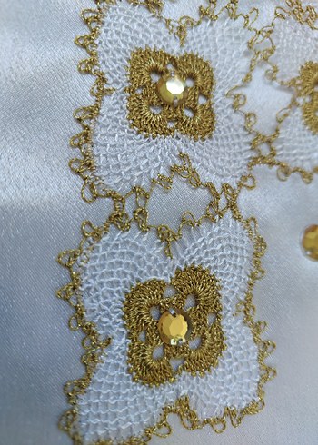 İğne Oyası Bohça ve Havlu Seti - Görsel 6