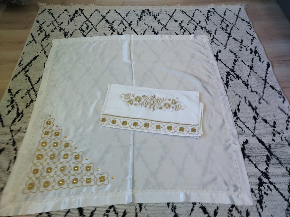 İğne Oyası Bohça ve Havlu Seti - Görsel 4