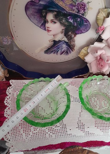 Yeşil Renkli murano sunumluklar - Görsel 4