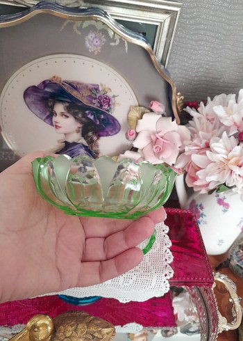 Yeşil Renkli murano sunumluklar - Görsel 3